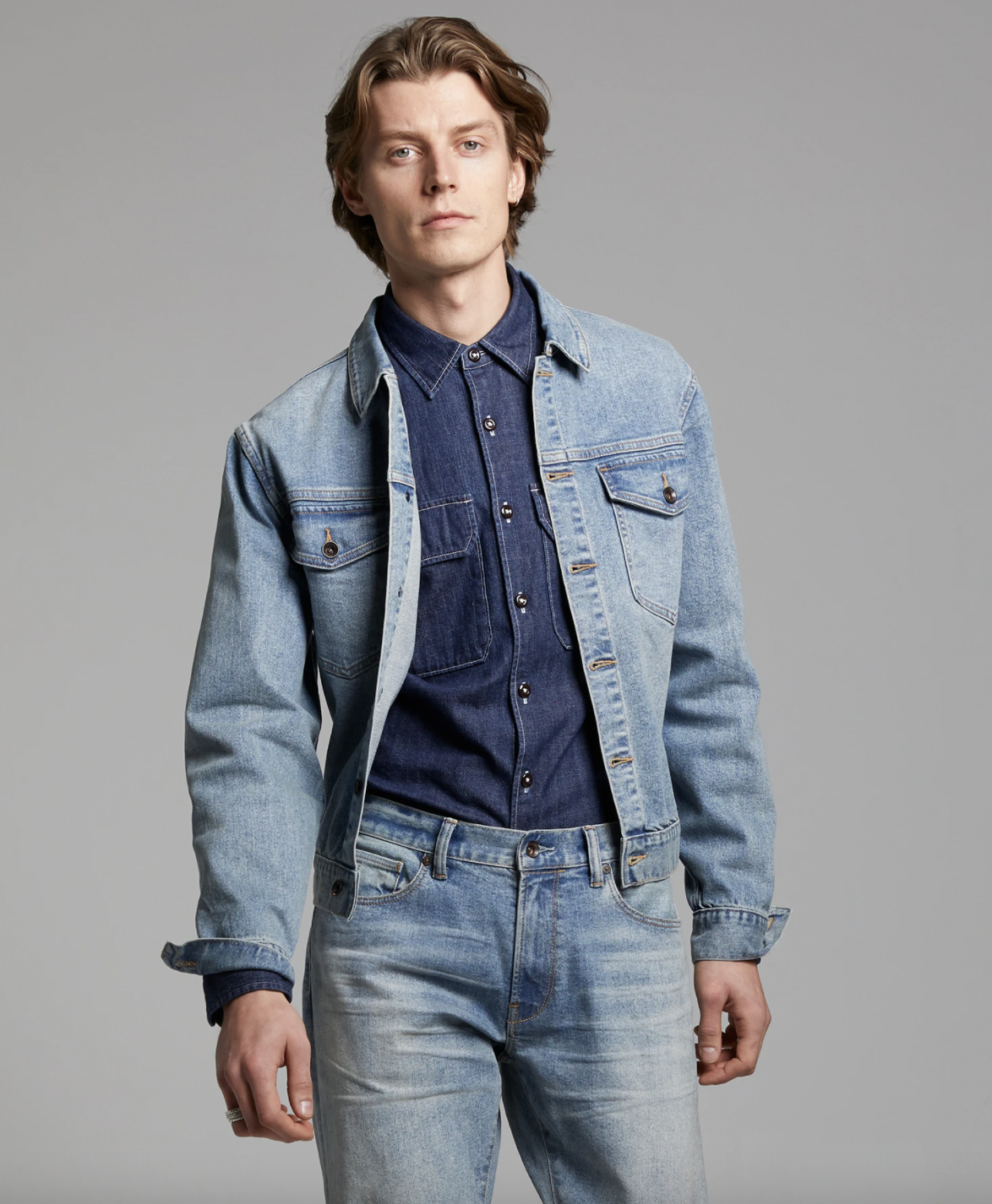 Buy ETTELO Boys Denim Trucker Jacket Casual Kid Fashion Slim Elastic Jeans  Jacket Coat 9-14 Years (Blue, 11-12Years) at Amazon.in